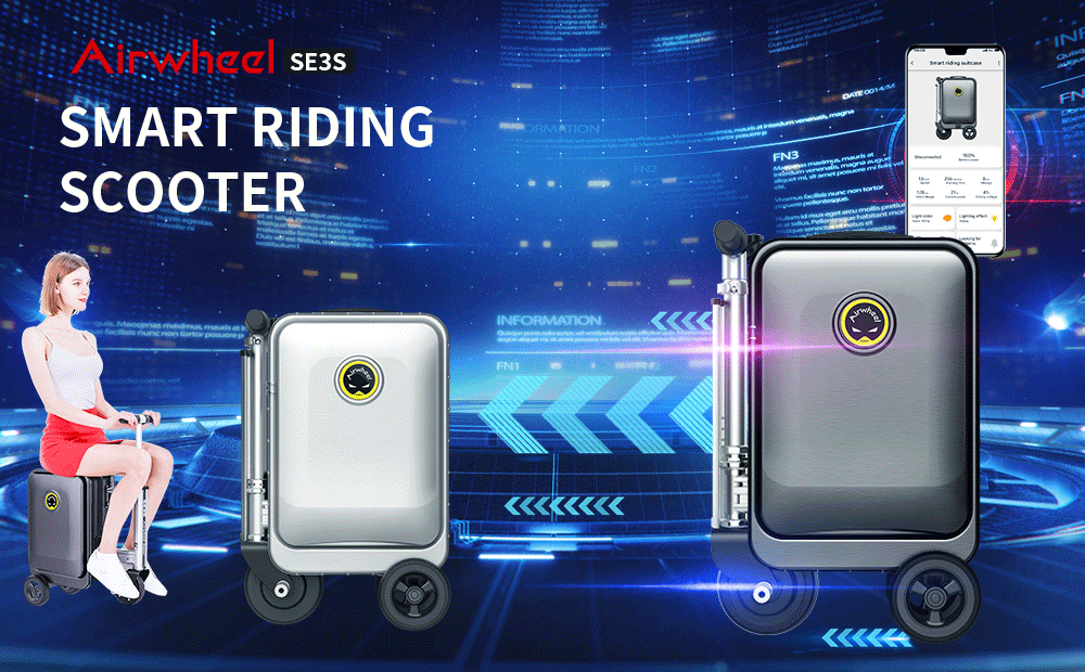 Airwheel SE3Mini smart luggage